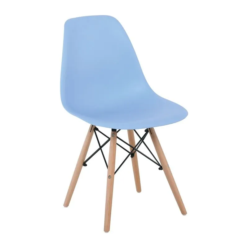 ART Wood Chair PP Light Blue