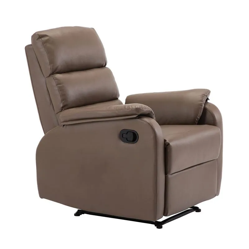 COMFORT Relax Armchair, Pu Cappuccino