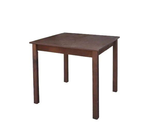 ΤΑVERNA Table 70x70 Impregnation Walnut K/D