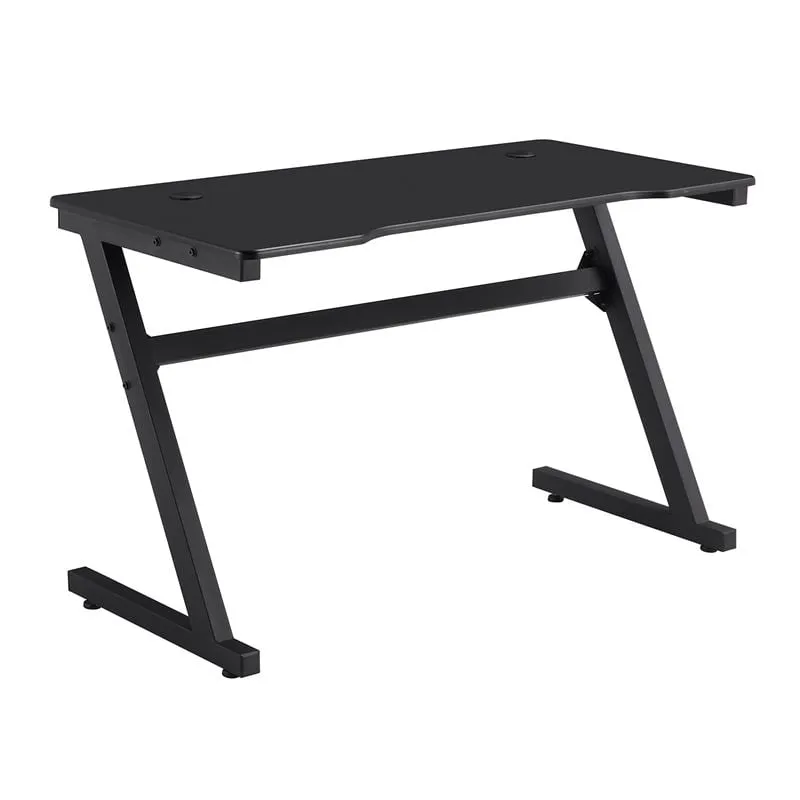 GAMING Desk 120x60cm MDF/Metal Black