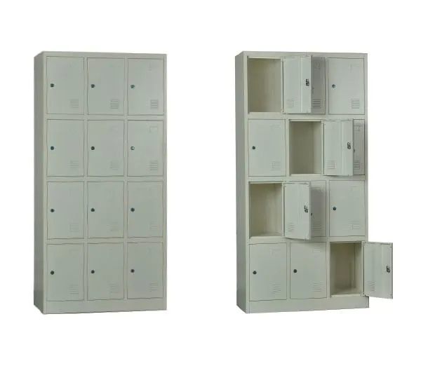 LOCKER 12 Θέσεων Μέταλλο Βαφή Άσπρο