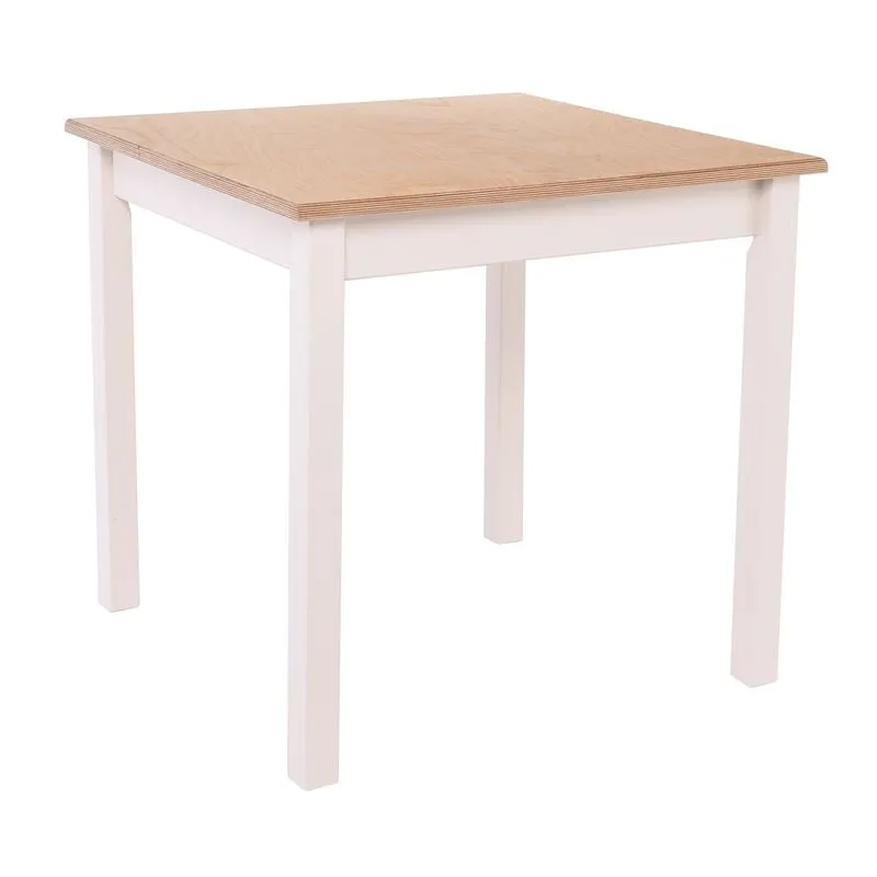 TAVERNA Table 80x80 Impregnation Natural/Creamy K/D