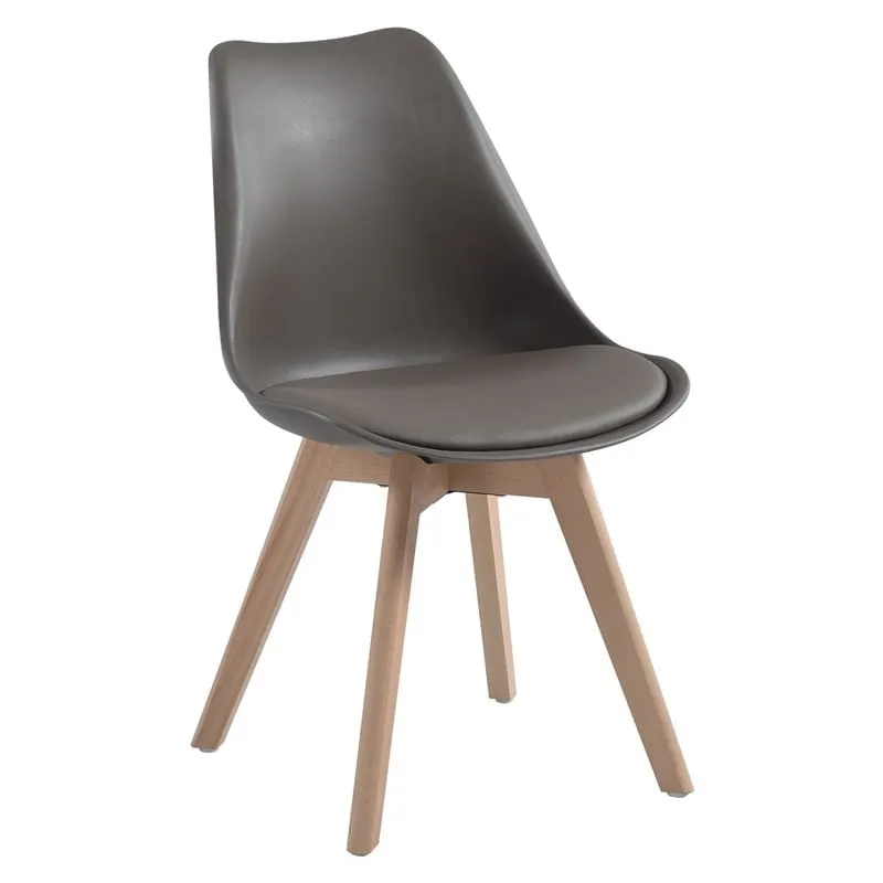 MARTIN Chair PP Sand Beige (Metal cross) / not assembled cushion