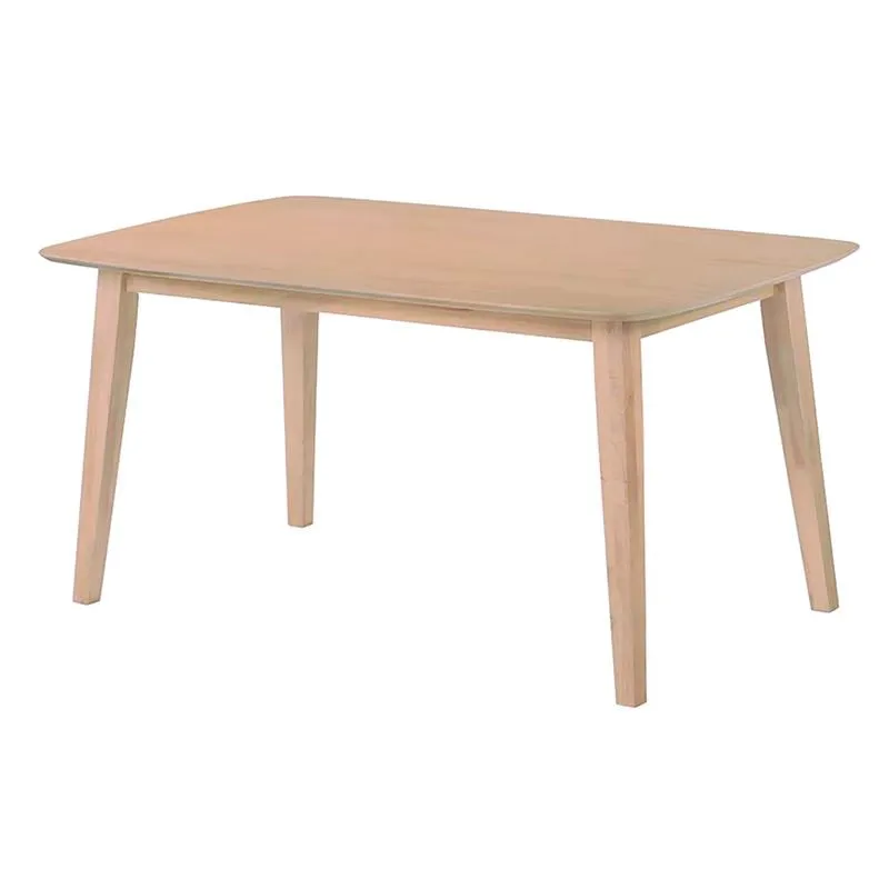DOM Τραπέζι Τραπεζαρίας Mdf Απόχρωση Oak