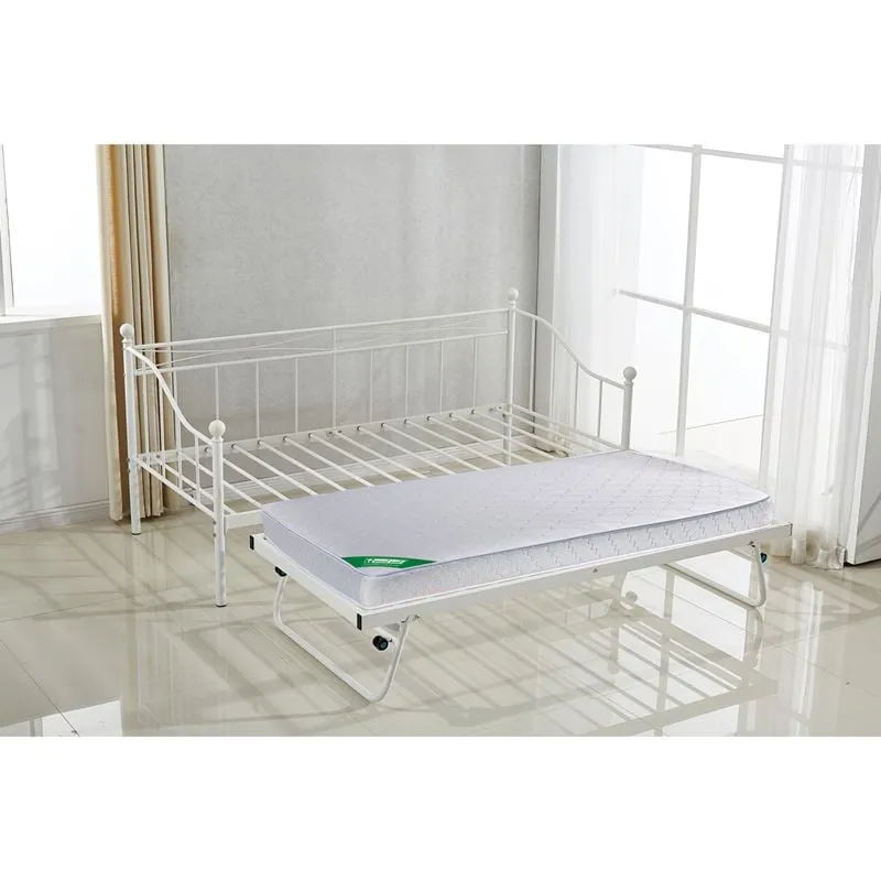 MARIN Set Daybed with Mattress B Metal White
