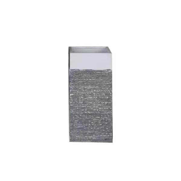 FLOWER POT-10 Black Wash 27x27x60cm