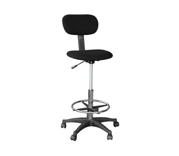 BF404 Reception-Cashier Bar Stool, Black