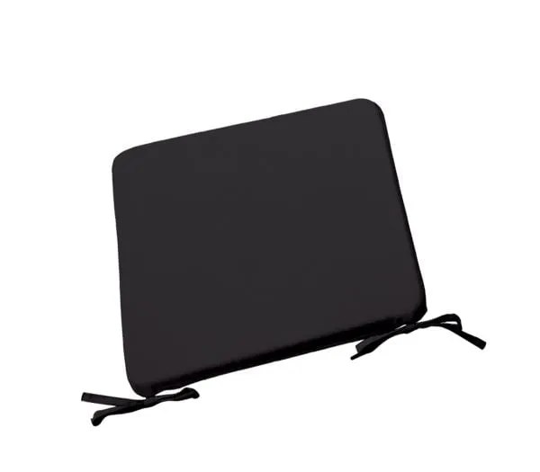 CHAIR Seat Cushion 42x42/3cm Black