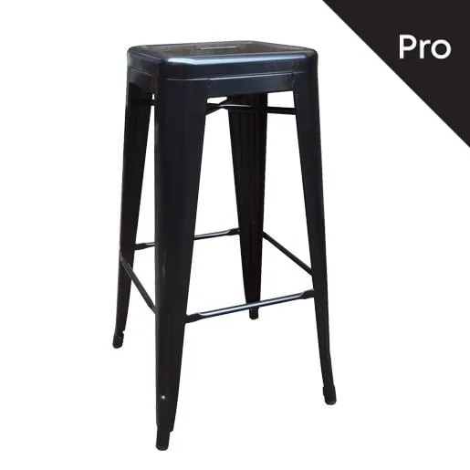 RELIX Bar Stool-Pro H.67 Metal Black
