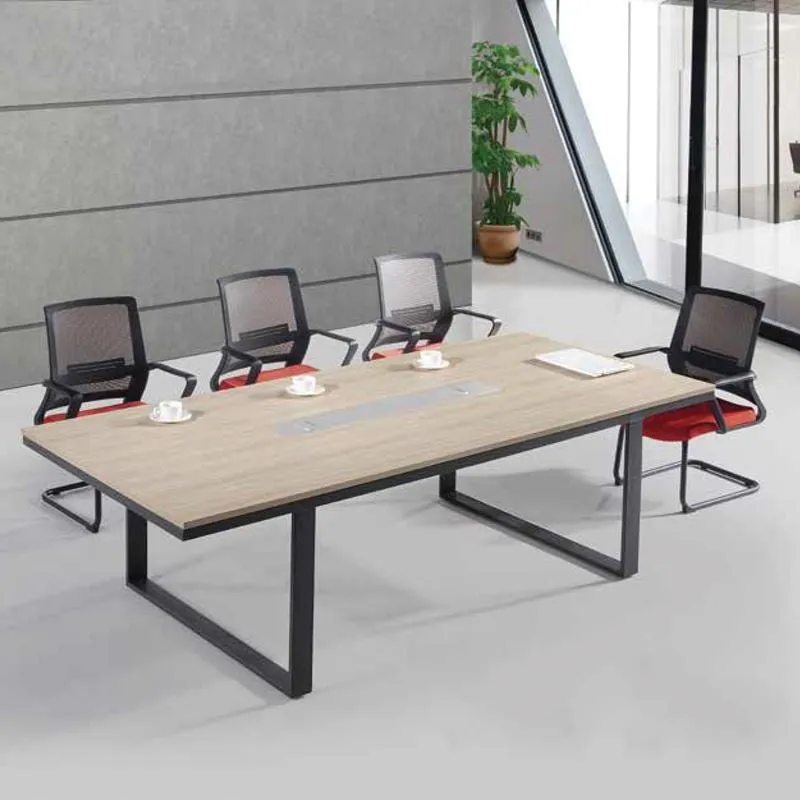 PROGRESS Conference Table 240x110cm Elm/Sky Grey