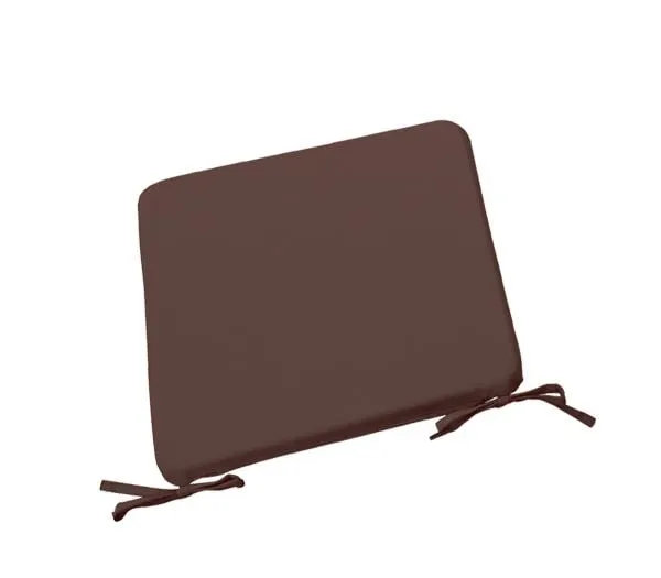 CHAIR Seat Cushion 42x42/3cm Brown