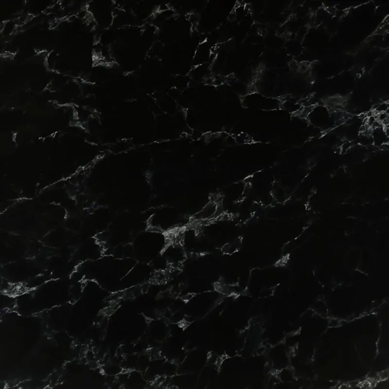 HPL Table Top 80x80cm/12mm Black Marble (UV)