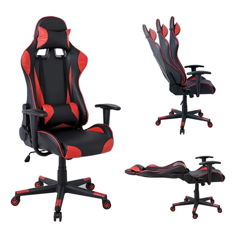 BF8050 Gaming Manager Armchair Pu Black/Red