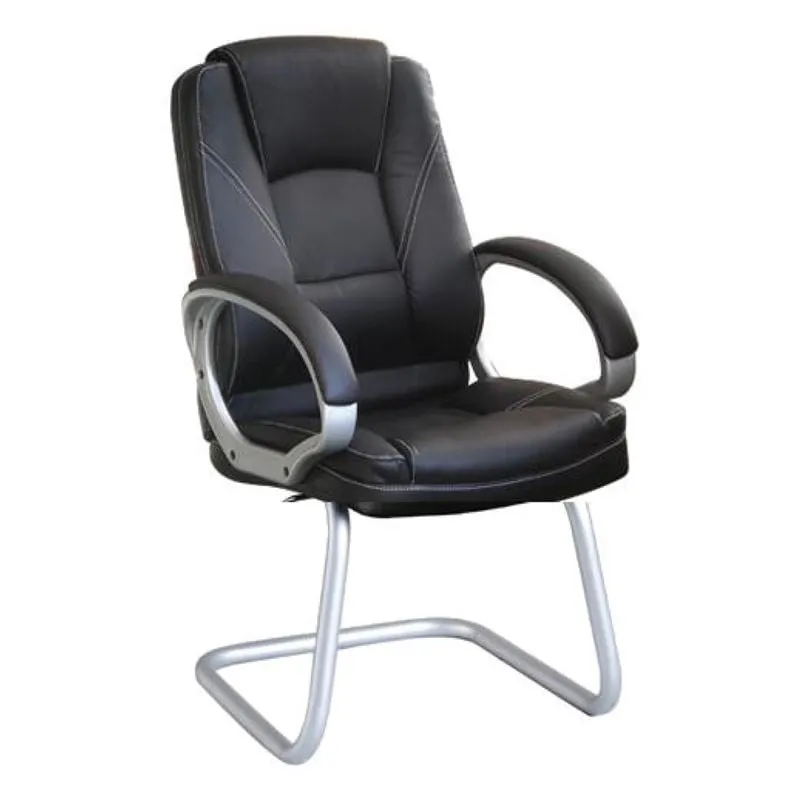 BF6950V Office Visitor Armchair Black Pu