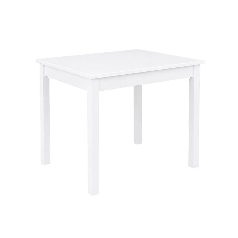 ΤΑVERNA Table 60x80 Impregnation Lacquer White K/D
