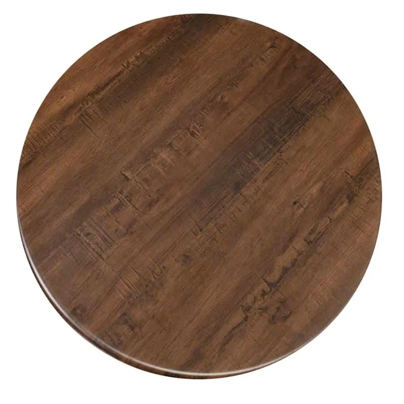 TABLE TOP Contract Sliq D.60cm/16mm Walnut