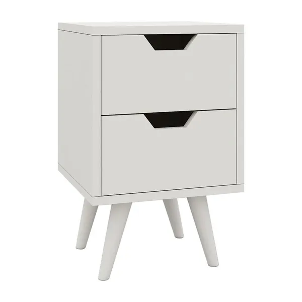 ALINA Bedside 29x29x44 White