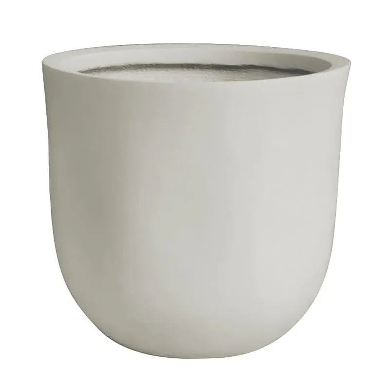 FLOWER POT-18 Fiber Cement Απόχρωση Cream