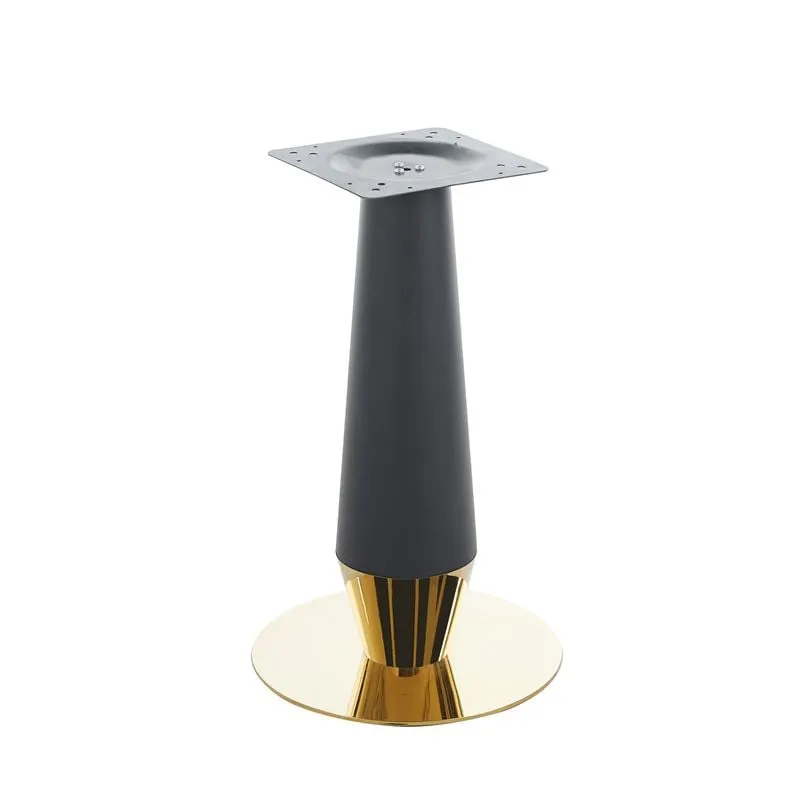TOSCA Metal Base D45cm H72cm Black/Gold