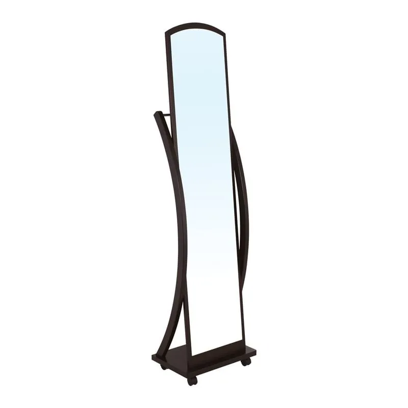ROGER Floor Mirror 44x29x165cm Walnut