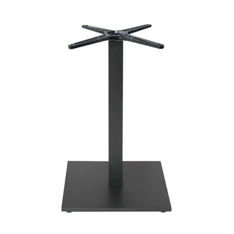 PRATO-W Metal Black Base 50x50 H72cm (adjustable feet)