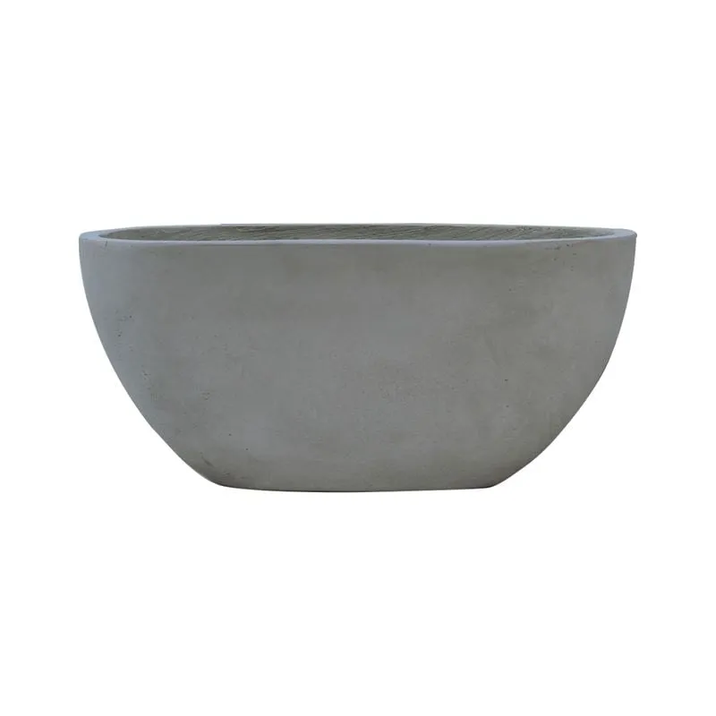 FLOWER POT-4 Fiber Cement Grey 56x27x26cm