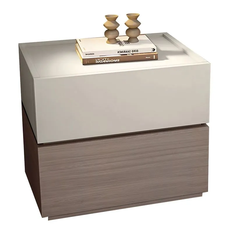 VANITY Bedside 2-Drawers 60x40x45cm Sonoma Oak/Cream
