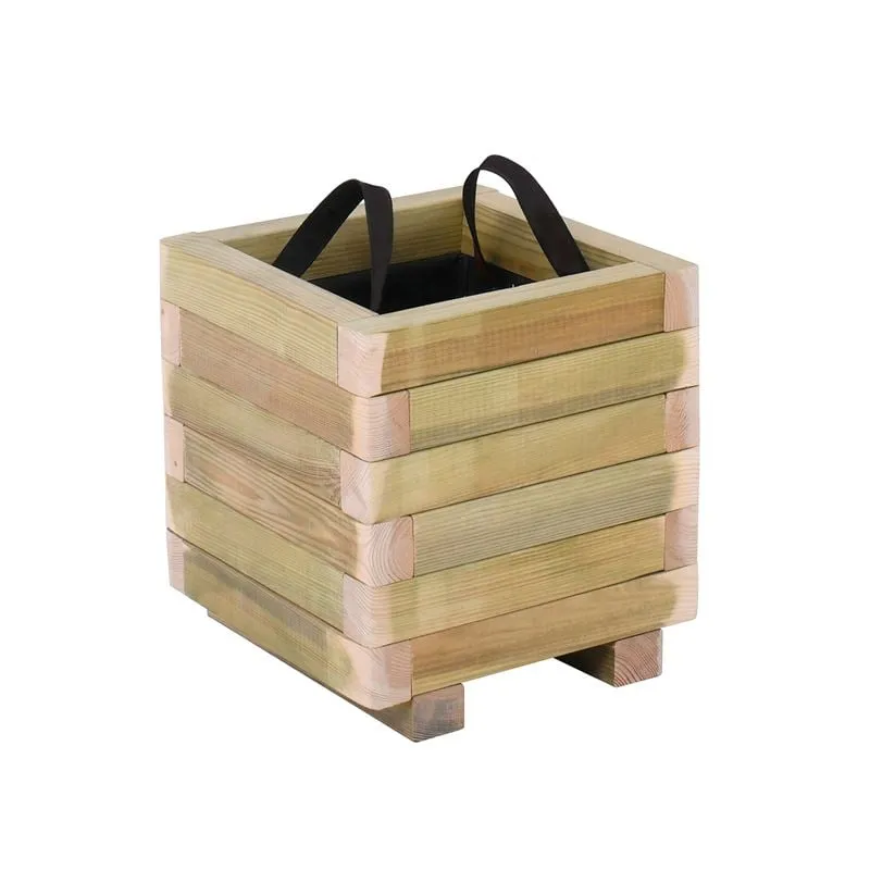 FLOWER POT WOOD, Impregnated Pine 30x30x32cm
