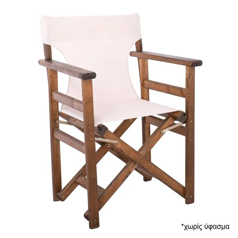Director Beech Frame Armchair Walnut Color, Beech