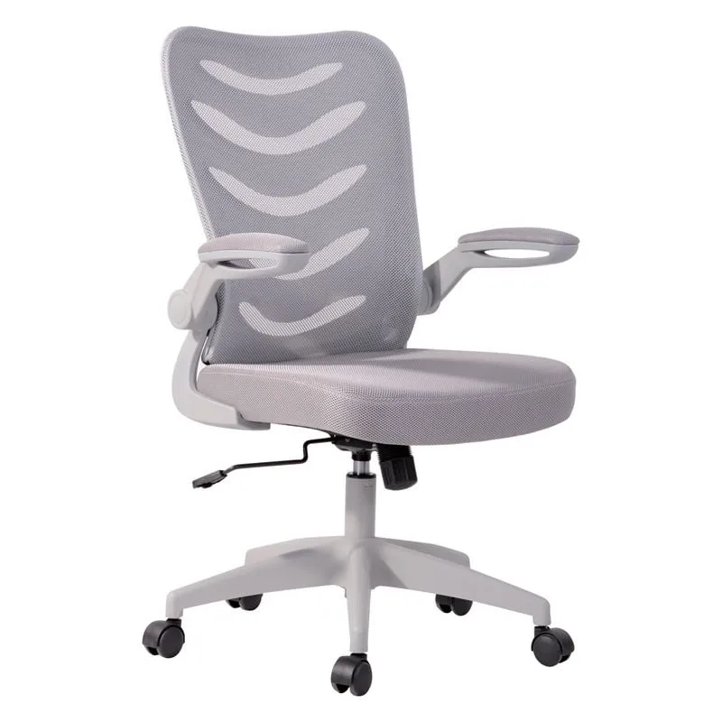 BF2945 Office Armchair Grey Mesh/Fabric