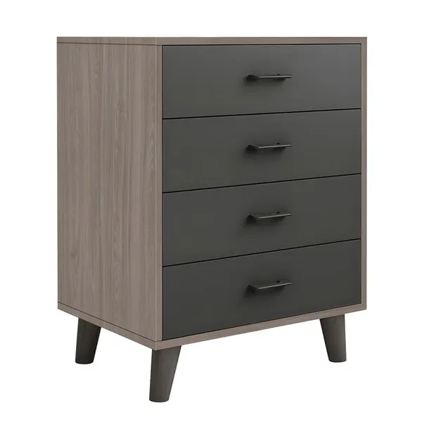 VANITY Drawer Cabinet 60x40x80cm Sonoma Oak/Grey