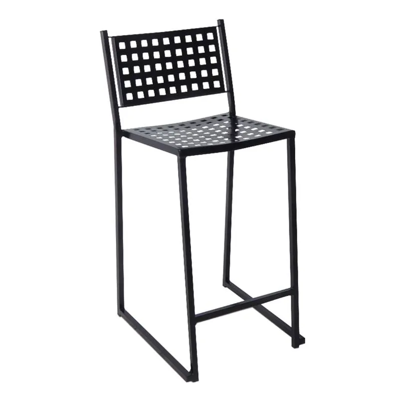 CAPRICE Stacking Bar Stool-Pro Metal Black