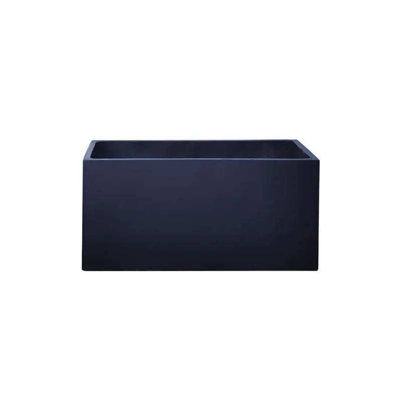 FLOWER POT-12 Dark Grey 80x40x40cm