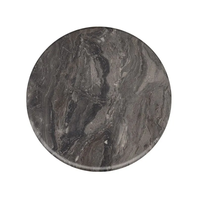 TABLE TOP Contract Sliq Supreme D.60cm/16mm Grey Marble