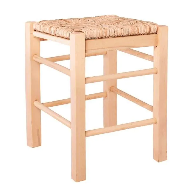 TAVERNA Stool H50cm Impregnation Natural