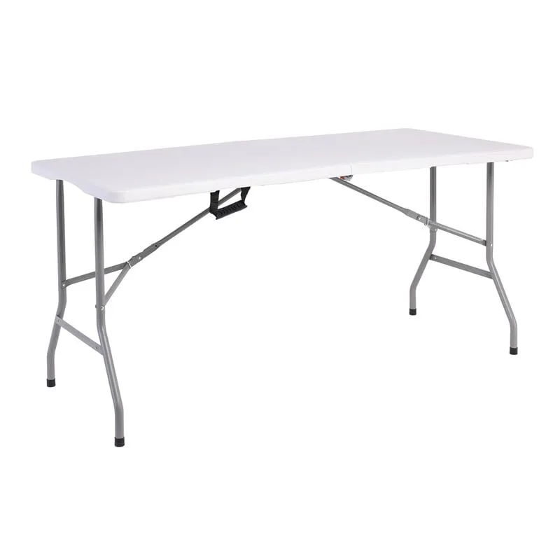 BLOW-R Catering Folding-In-Half Table 152x70cm White