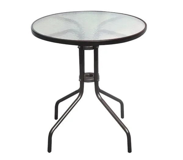 BALENO Table D.60cm Metal Brown