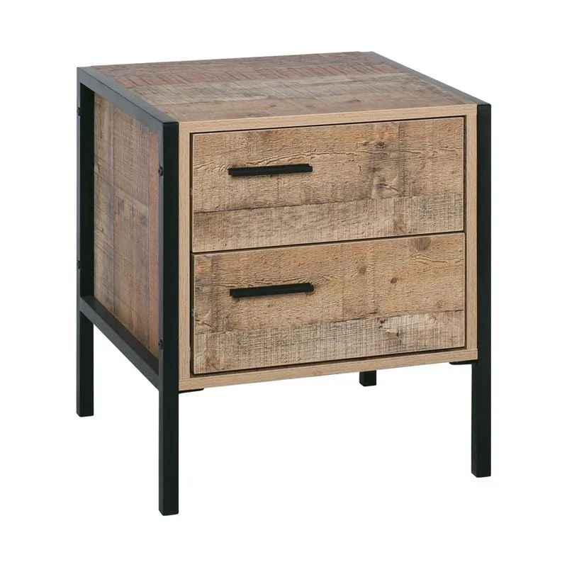 PALLET-W Bedside 44x40x50 Antique Oak