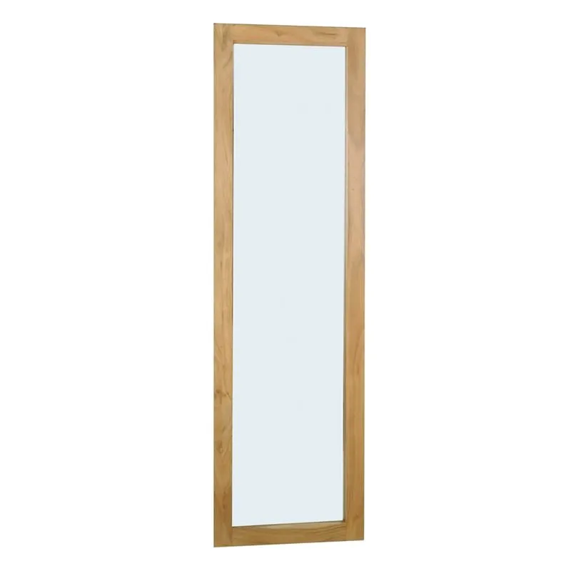 REFLEX Mirror 50x3x170 Acacia Natural Finish