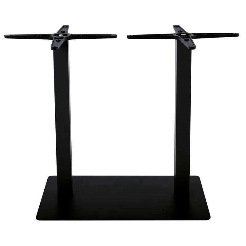 PRATO 70x40cm Metal Base H72cm Black