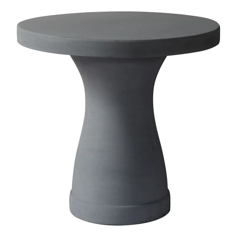 CONCRETE Round Table D.80cm Cement Grey
