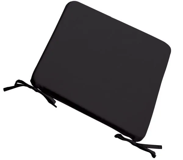 STOOL Seat Cushion 39x39/3cm Black