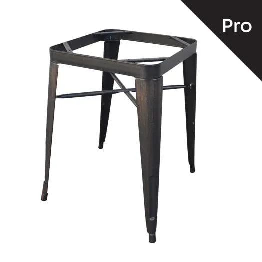 RELIX Table Base-Pro Metal Antique Black (7.40 kg)