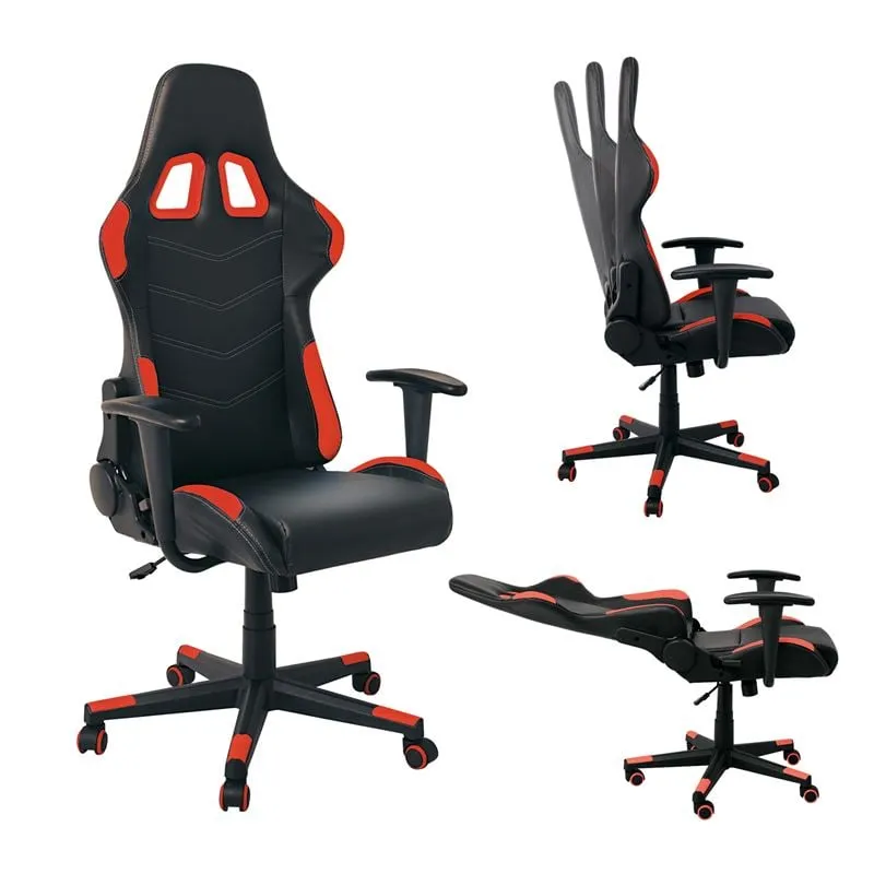BF9150 Gaming Manager Armchair Pu Black/Red