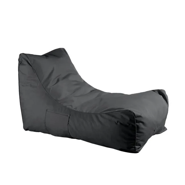 LAZY Lounge Bean Bag Dark Grey 100% waterproof