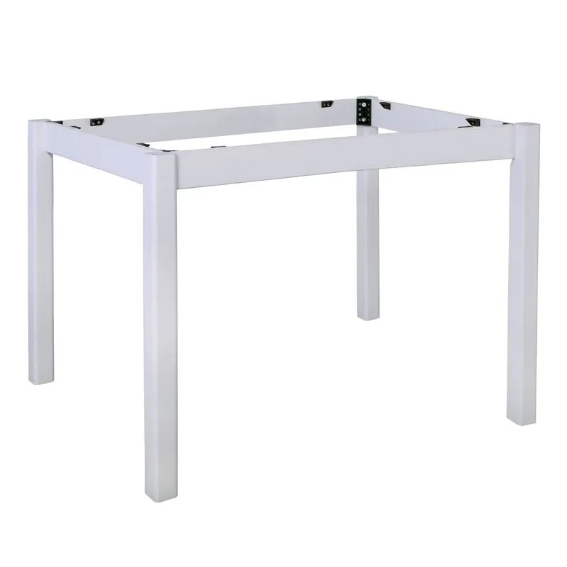 KAFENIOU Table Base 70x110cm Impregnation Lacquer White K/D