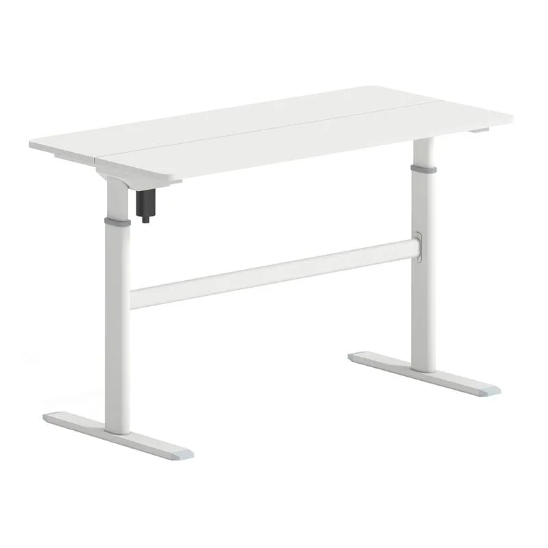 LEVEL Electric Height adjustable Desk, White