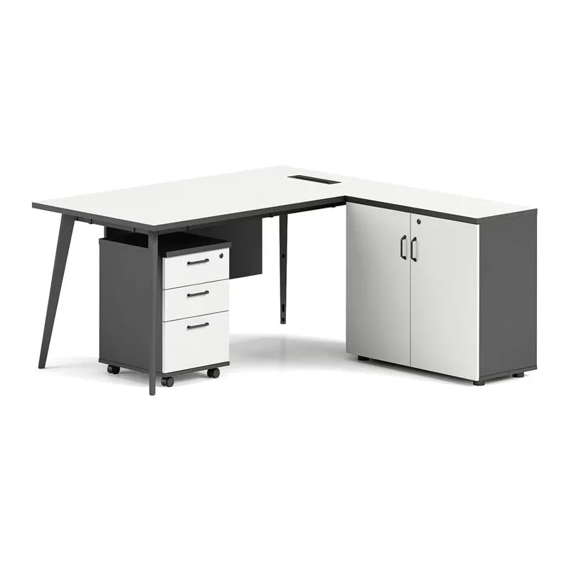 STATUS Reversible Desk 160x80cm Grey/White