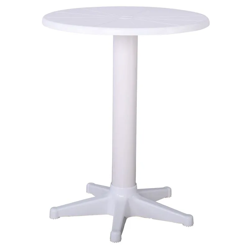 GAZ Table Φ60cm White PP