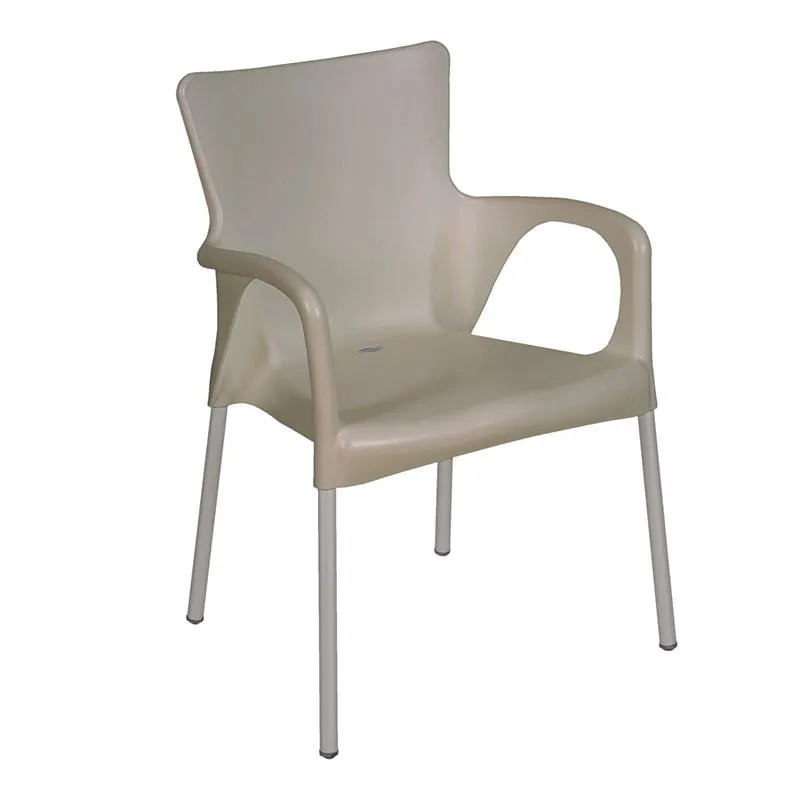 LARA Stackable Armchair Pro PP-UV Tortora